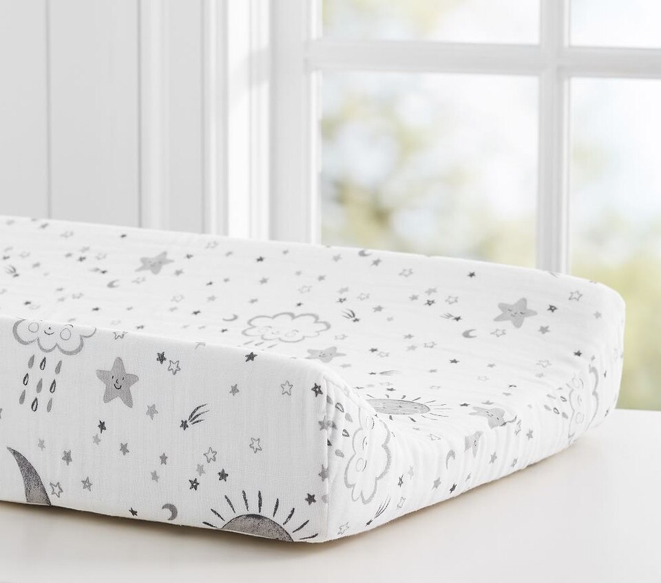 Skye Muslin Changing Pad Pottery Barn Kids Australia